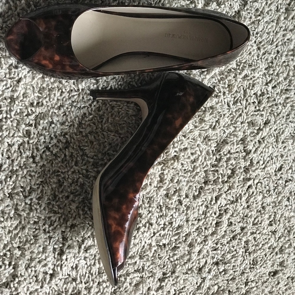 Banana Republic open toe pumps.  Size 7.5